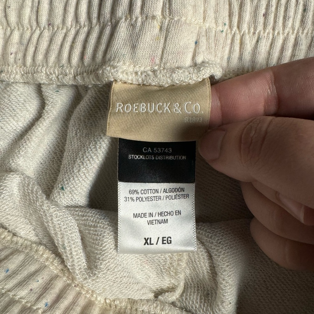 Cream/White and Confetti Shorts - Picture 4 of 4